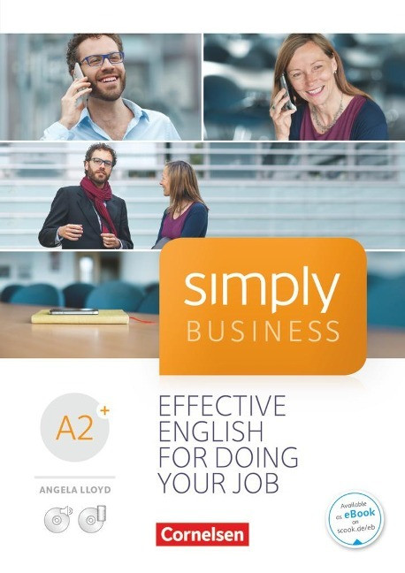 Simply Business A2+ - Coursebook mit Audio-CD und Video-DVD