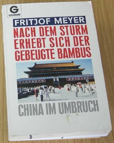 Nach dem Sturm erhebt sich der gebeugte Bambus. China im Umbruch.
