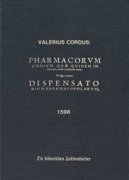 Pharmacopöe 1598.