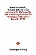 Jahrbuch für Philosophie VIII des Forschungsinstituts für Philosophie Hannover. 1997