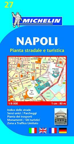 Michelin Napoli: Stadtplan 1:8.000 (MICHELIN Localkarten, Band 27)