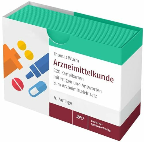 Arzneimittelkunde: 320 Karteikarten mit Fragen und Antworten zum Arzneimitteleinsatz