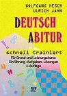 Deutsch Abitur schnell trainiert