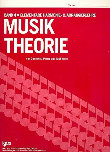 Siebenhüner Musik Theorie Band 4 - Harmonie- & Arrangierlehre