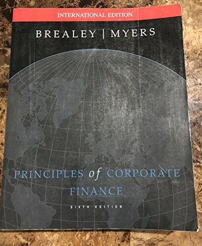 Principles of Corporate Finance