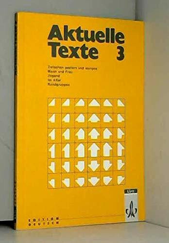 Aktuelle Texte: Textbuch 3