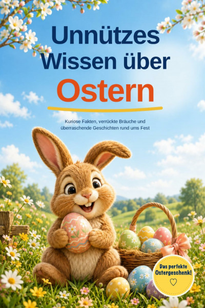 Unnützes Wissen über Ostern: Kuriose Fakten, Osterbräuche, Hase, Eier und Feiertagswissen | Lustiges Geschenkbuch zu Ostern | Geschenk für Familie, Freunde, Kollegen und Osterfans