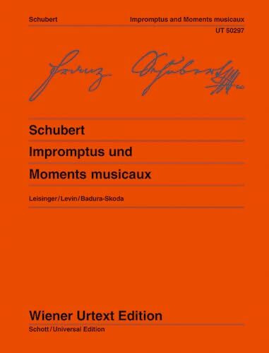 Impromptus und Moments Musicaux: Nach den Quellen hrsg. von Ulrich Leisinger, Hinweise zur Interpretation von Robert D. Levin, Fingersätze von Paul Badura-Skoda. Klavier. (Wiener Urtext Edition)