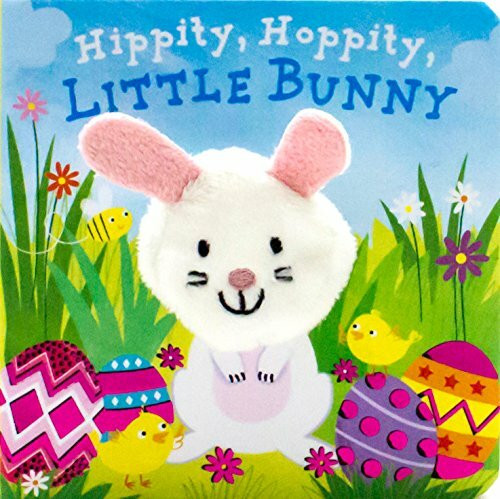 Hippity, Hoppity, Little Bunny Finger Puppet Book