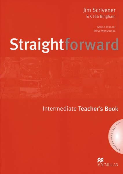 Straightforward: Intermediate / Teacher’s Book with 2 Audio-CDs