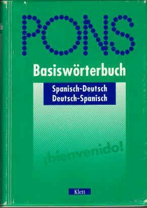PONS Basiswörterbuch, Spanisch