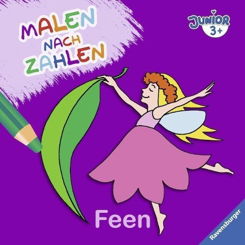 Malen nach Zahlen junior: Feen