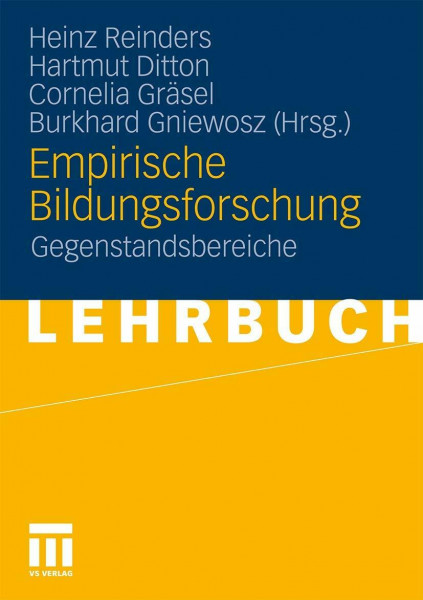 Empirische Bildungsforschung: Gegenstandsbereiche (German Edition)