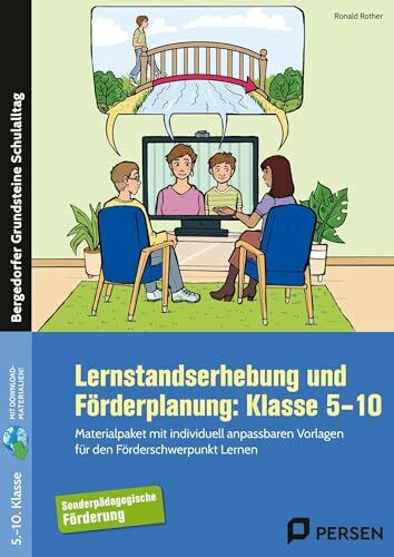 Lernstandserhebung & Förderplanung: Klasse 5-10: Materialpaket mit individuell anpassbaren Vorlagen für den Förderschwerpunkt Lernen