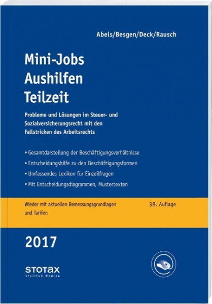 Mini-Jobs, Aushilfen, Teilzeit 2017