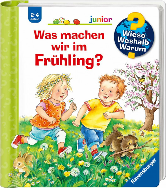 Wieso? Weshalb? Warum? junior, Band 59 - Was machen wir im Frühling? (Sachbuch ab 2 Jahre - mit Klappen) (junior, 59)