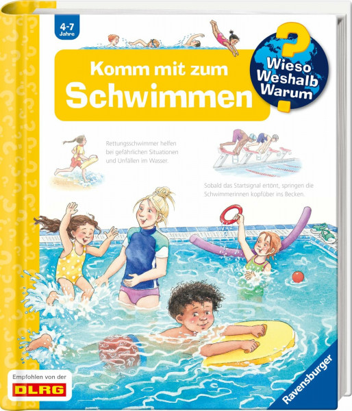 Wieso? Weshalb? Warum?, Band 26 - Komm mit zum Schwimmen (Sachbuch ab 4 Jahre - mit Klappen) (Kernreihe, 26)