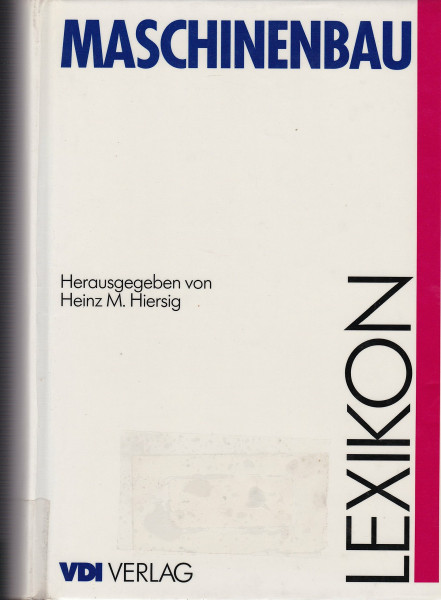 Lexikon Maschinenbau