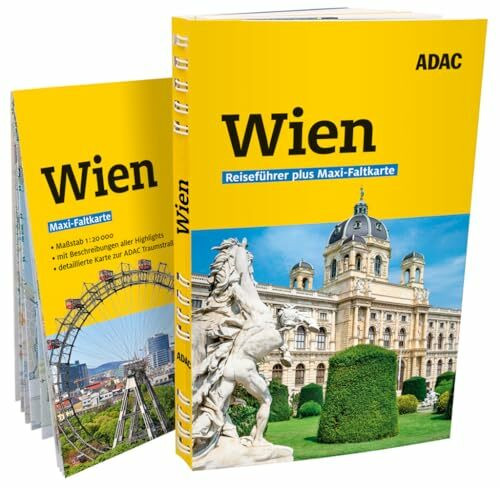 ADAC Reiseführer plus Wien: Mit Maxi-Faltkarte und praktischer Spiralbindung