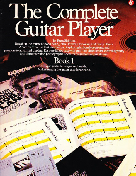 The Complete Guitar Player with Pull-Out Assistant and a Unique Guitar Tuning Record Inside. Makes Tuning the Guitar Easy for Anyone.