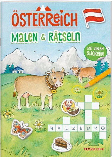 ÖSTERREICH. Malen & Rätseln