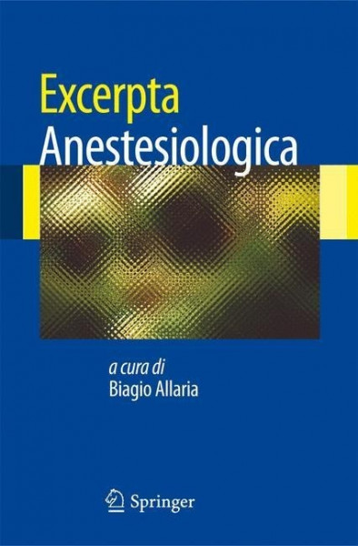 Excerpta Anestesiologica