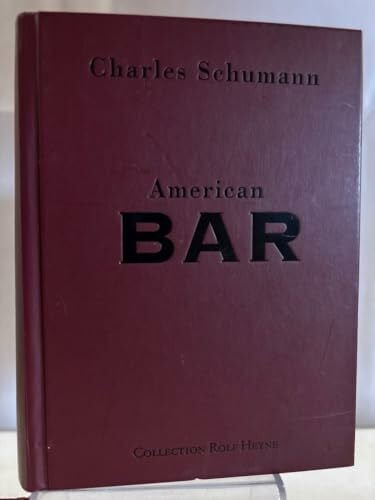 American Bar. The Artistry of Mixing Drinks