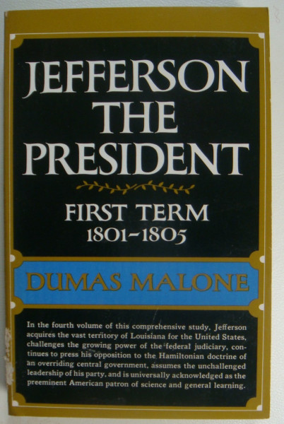 Jefferson: President 1801-1805