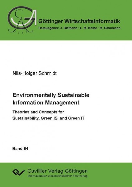 Environmentally Sustainable Information Management
