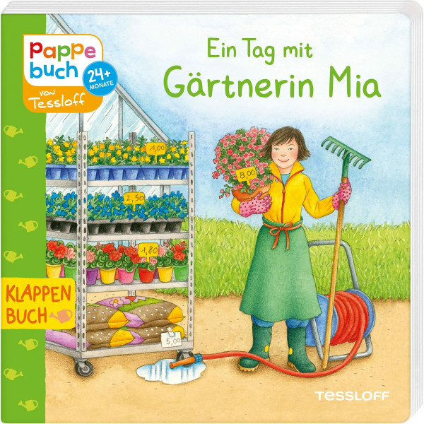 Ein Tag mit Gärtnerin Mia: Klappenbuch Berufe (Bilderbuch ab 2 Jahre)