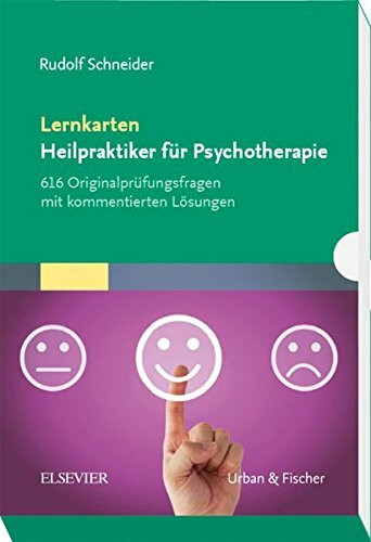 Lernkarten Heilpraktiker für Psychotherapie: 616 Originalprüfungsfragen mit kommentierten Lösungen