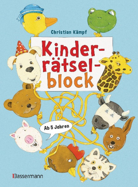 Kinderrätselblock. Ab 5 Jahren