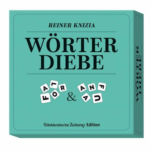 Süddeutsche Zeitung Edition: Wörterdiebe – Flora und Fauna. Ratespiel für Kinder und Erwachsene.