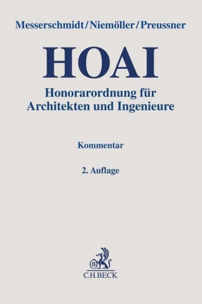 Honorarordnung für Architekten und Ingenieure