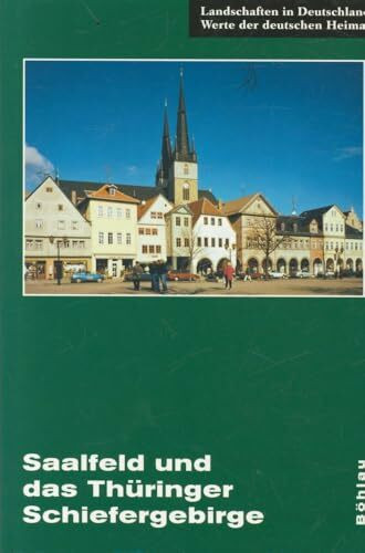 Saalfeld und das Thüringer Schiefergebirge: Eine landeskundliche Bestandsaufnahme im Raum Saalfeld, Leutenberg und Lauenstein (Landschaften in Deutschland, Band 62)