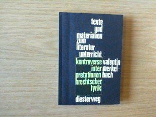 Kontroverse Interpretationen Brechtscher Lyrik: Texte zur Ideologiekritik im Deutschunterricht (Texte und Materialien zum Literaturunterricht)
