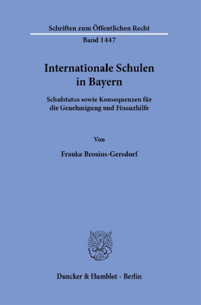 Internationale Schulen in Bayern