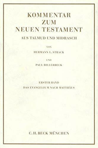 Kommentar zum Neuen Testament I