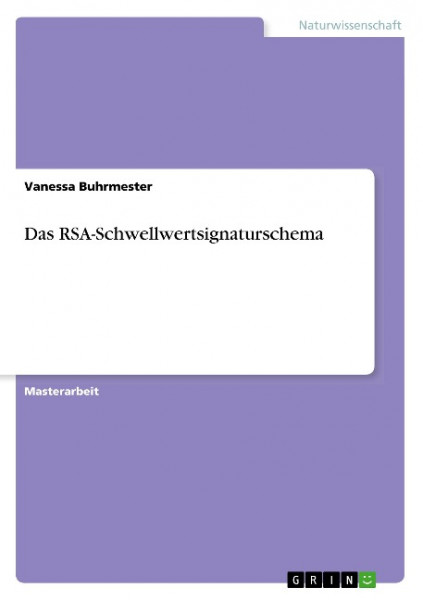 Das RSA-Schwellwertsignaturschema