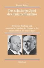 Das schwierige Spiel des Parlamentarismus