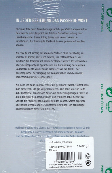 Rhetorik, m. Audio-CD: Alles, was Sie wissen müssen