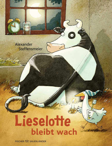 Lieselotte bleibt wach: Bilderbuch über Schlaflosigkeit für Kinder ab 4 (Bilderbücher von Kuh Lieselotte, Band 4)