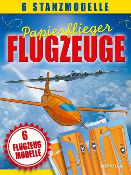 Papierflieger: Flugzeuge. Modellbogen