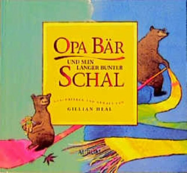 Opa Bär und sein langer bunter Schal