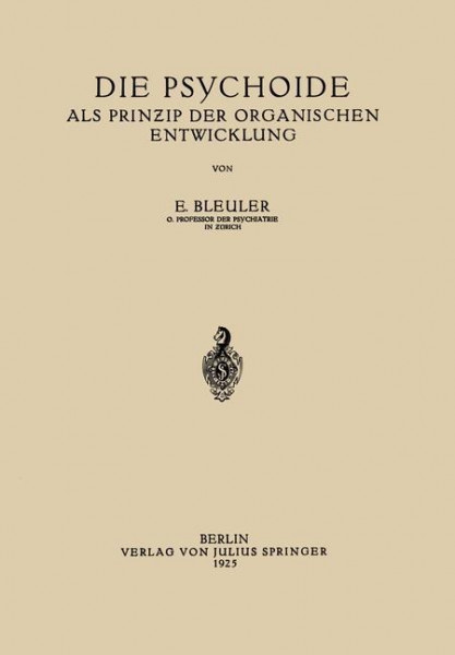 Die Psychoide