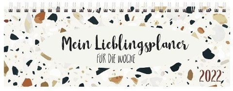 Tischquerkalender Lieblingsplaner 2022