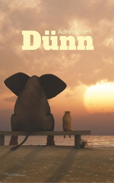 Adressbuch Dünn