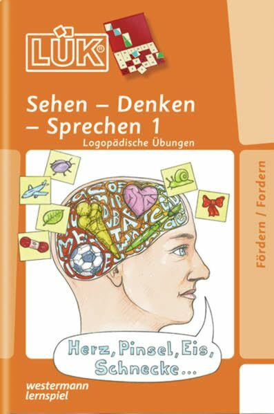 LÜK: Fördern und Fordern / Sehen-Denken-Sprechen 1: Logopädische Übungen