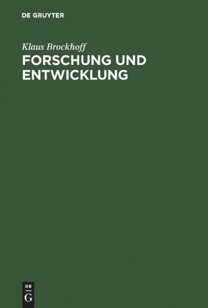 Forschung und Entwicklung