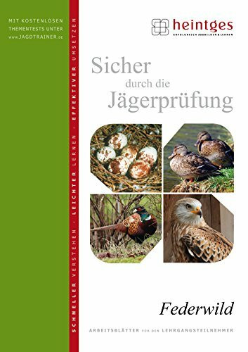 Federwild (Sicher durch die Jägerprüfung. Arbeitsblätter)